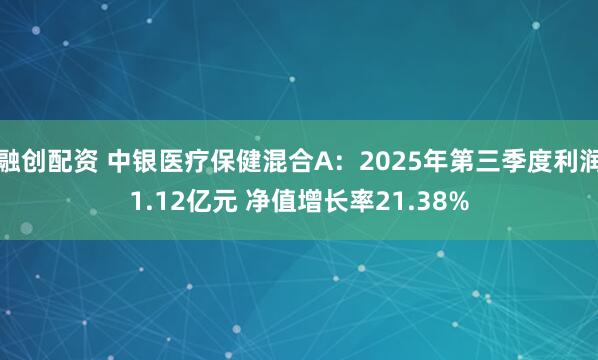 融创配资 中银医疗保健混合A：2025年第三季度利润1.12亿元 净值增长率21.38%